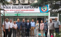 Birleşik Kafkasya Derneği’nden Kaymakam Dönmez’e veda