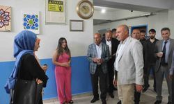 Bulanık Said Nursi Anadolu Lisesi öğrencilerinden etkileyici sergi