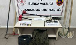 Bursa’da defineci operasyonu