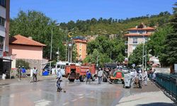 Çameli’nde Kurban Bayramı temizliği başladı