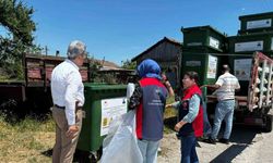 Çanakkale’de 31 bin 250 kilogram zirai ambalaj atığı bertaraf edildi