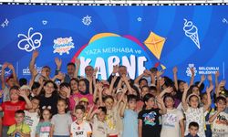 Çocuklar Yaza Merhaba Karne Şenliği’nde doyasıya eğlendi