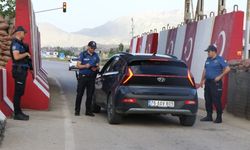 Doğubayazıt’ta bayram öncesi trafik denetimi
