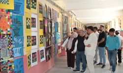 Doğubayazıt’ta öğrencilerin sanat yolculuğu sergiyle taçlandı
