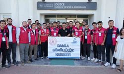 Düzce’ye farklı illerden geldiler