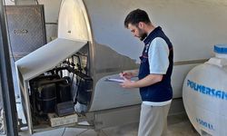 Emet’te süt soğutma tanklarının kontrolü ile sulama göletinde denetim