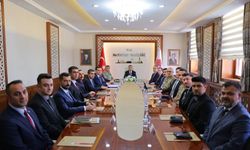 Emniyet ve jandarma birimlerinin yürüttüğü faaliyetler toplantıda değerlendirildi