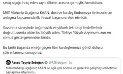 Fahrettin Altun: "Türkiye, KAAN ile 5. Nesil savaş uçağı ihraç eden sayılı ülkeler arasında"