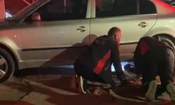 Farklı noktalarda mahsur kalan kedilere itfaiyeden yardım eli
