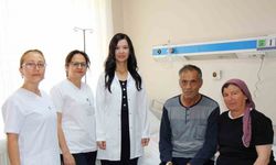 Felçli geldiği hastaneden yürüyerek çıktı