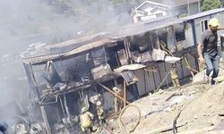 Gaziosmanpaşa’da işçilerin kaldığı konteynerde yangın