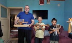 Gedizli usta Yusuf Kartal’ın ahşap tutkusu