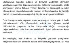 Hakkari Cilofest-2025 eğlence programı iptal edildi