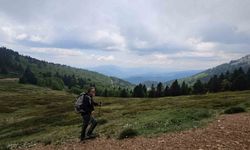 Haziran ortasında karda yürüdüler