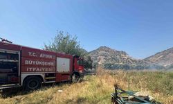 İncirliova’da zirai alanda çıkan yangın söndürüldü