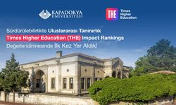 Kapadokya Üniversitesi, Times Higher Education (THE) Impact Rankings değerlendirmesinde yer aldı