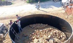 Karacaali Mahallesi’ne yangın ve su ihtiyacı için 100 tonluk depo
