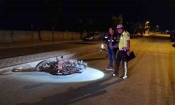 Karaman’da refüje çarpan motosikletteki 2 kişi ağır yaralandı