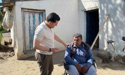 Kars MHP’den ihtiyaç sahibi aileye yardım eli