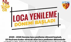 Kayserispor’dan ’loca’ açıklaması: "23 Haziran’a kadar yenileme işlemi yapılmalı"