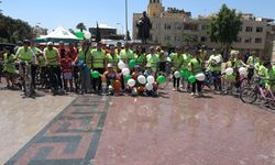 Kilis’te farkındalık için pedallar bağımlılığa karşı çevrildi
