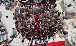 Kırıkkale’de bilim ve çevre temalı mezuniyet coşkusu
