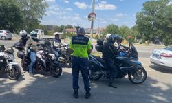 Kırklareli’nde motosiklet denetimi