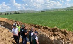 Kırklartepe Barajı sulama inşaatında çalışmalar devam ediyor