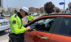 Konya’da trafik ekiplerin bayram mesaisi devam ediyor