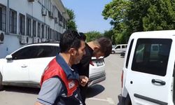 Kucakladığı televizyonu böyle çaldı, operasyonla yakalandı