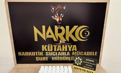 Kütahya’da uyuşturucu hap operasyonu