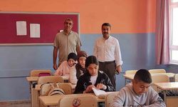 LGS’ye girecek öğrenciler sınav provası yaptı