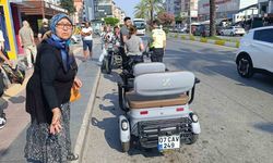 Manavgat’ta motosiklet kazası: 1 yaralı