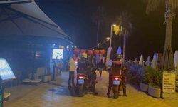 Marmaris’te meşale şovlu eğlencelere emniyetten denetim