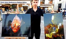 Mavi dünyanın güzelliklerini objektifine taşıdı, Çeşme’de sergiledi