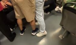 Metroda süs kavgası