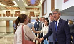 MSKÜ personeli bayramlaşma töreninde buluştu