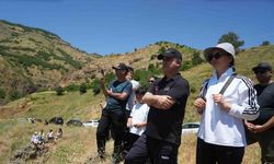 Muş Valisi Çakır ve doğa tutkunları, Muş’un doğal güzelliklerini keşfe çıktı
