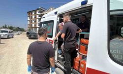 Mutfakta çıkan yangına komşu müdahalesi