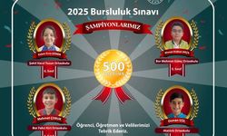 Niğde’de Bursluluk Sınavı şampiyonları belli oldu