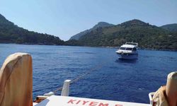 Ölüdeniz açıklarında arızalanan tekne kurtarıldı