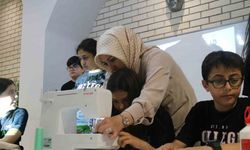 (Özel) Atık kumaşlardan kitap ayracı üretiyorlar