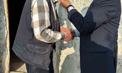 Özükavak Belediye Başkanı Gökçetürk, vatandaşlarla bayramlaştı