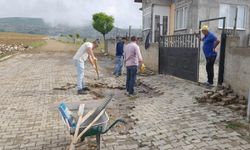 Özükavak Belediyesi çevre düzenleme çalışmalarını sürdürüyor