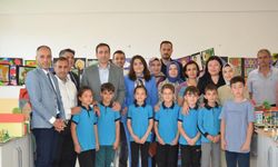 ‘Renk Cümbüşü’ sergisi ziyarete açıldı