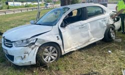 Samsun’da tır ile otomobil çarpıştı: 1 yaralı