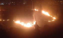 Şanlıurfa’da gece yarısı yangın paniği