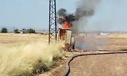 Şanlıurfa’da trafo yangını korkuttu