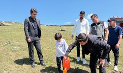 Sarıkamış’ta fidanlar toprakla buluştu