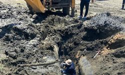 Siirt’te su hattında meydana gelen arızalar onarılıyor